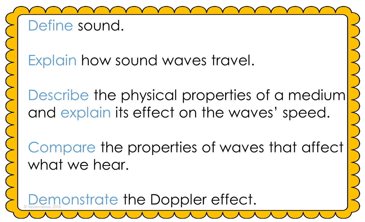 Sound Waves Lesson Plan A Complete 5e Method Science Unit